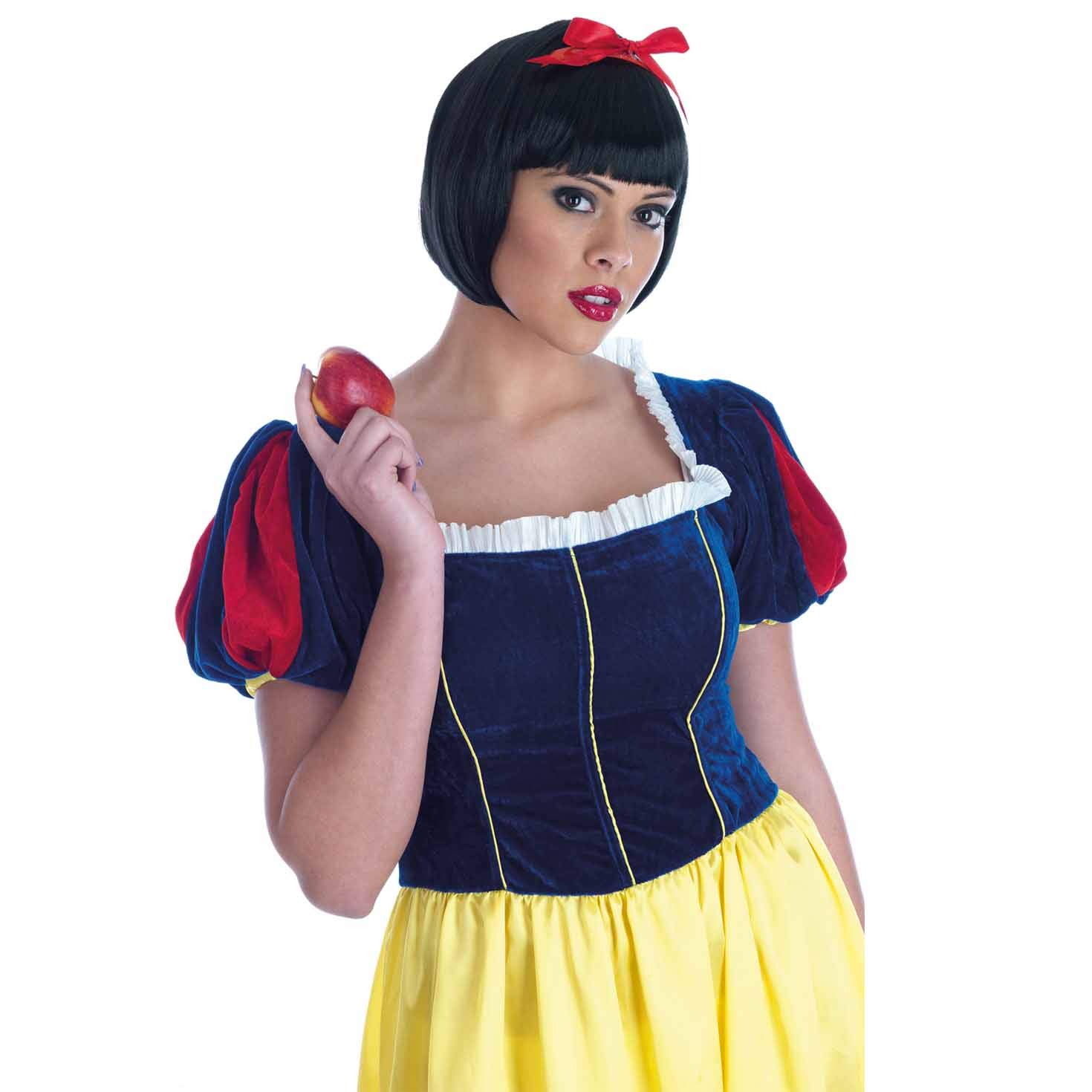 Fun Shack Disfraz Princesa de las Nieves Mujer, Traje Princesa de Cuento, Disfraces Princesas de Cuentos Infantiles, Disfraz Mujer Carnaval
