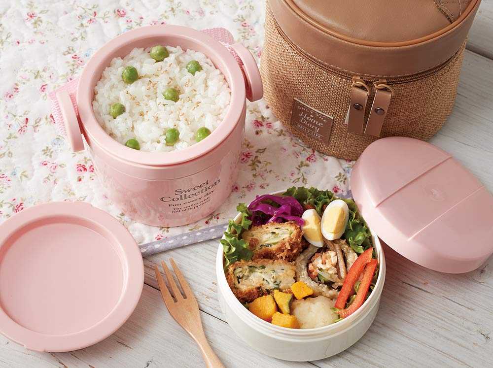 Amazon｜スケーター 真空 保冷・保温 タテ型 ステンレスランチボックス