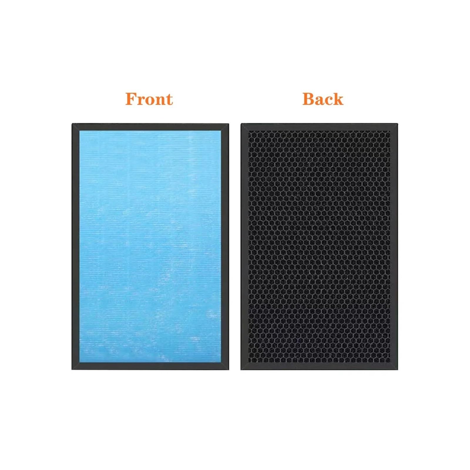 Filtro De 330 X 280 X 24 Mm Compatible con VONLUCE, Purificador De Aire, Filtro HEPA Y Compuesto De Carbono 3 En 1.