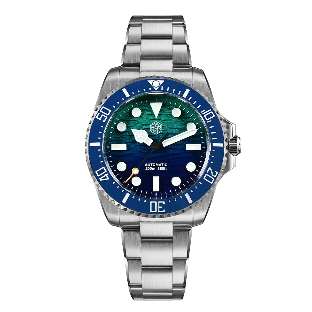 San Martin 90S5 - Reloj mecánico automático para hombre