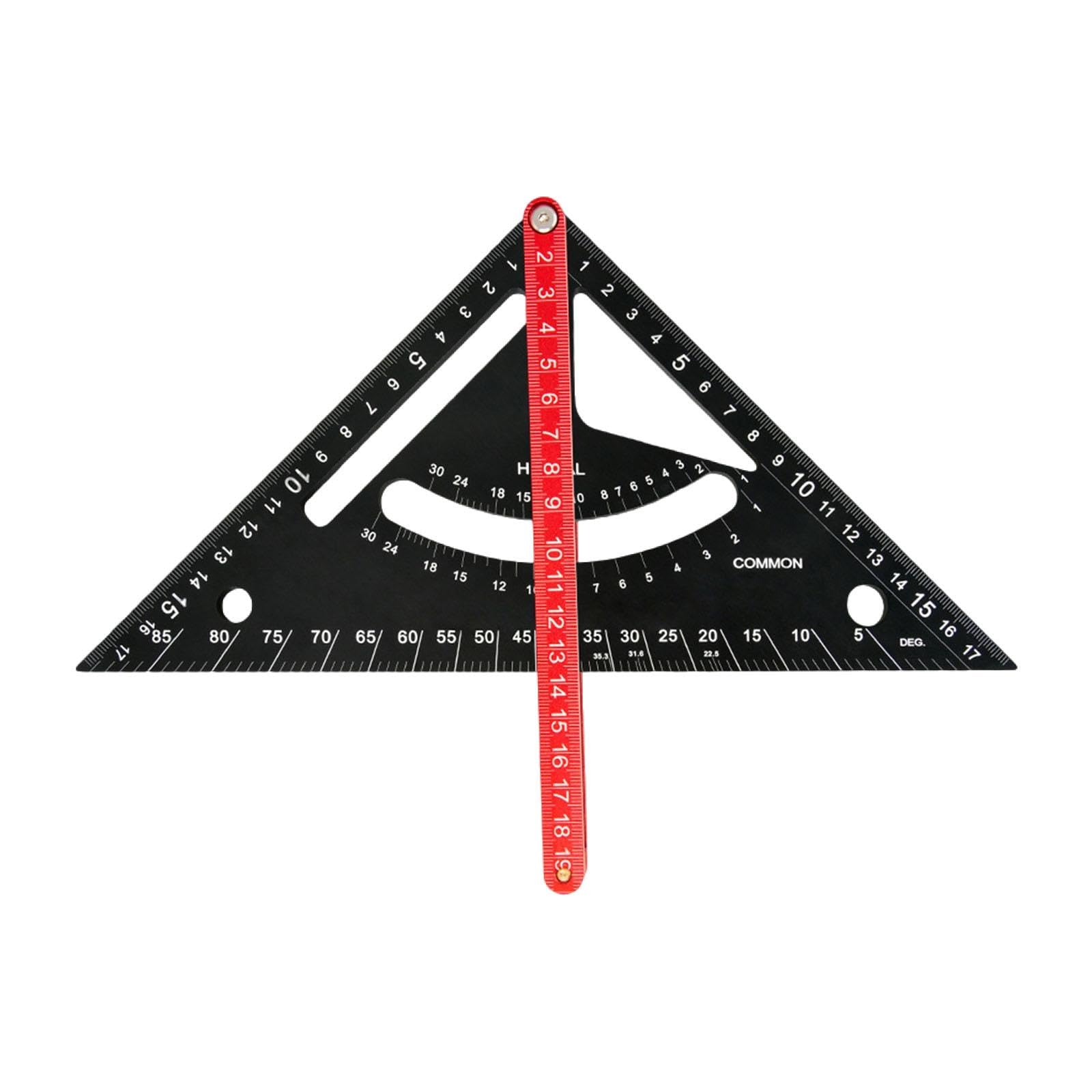 Carpenter Square Aluminum Alloy Framing Squar for Household Workshop Roofing-image-5