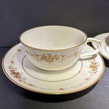 Amazon | Noritake カップ&ソーサー オールドノリタケアイボリー