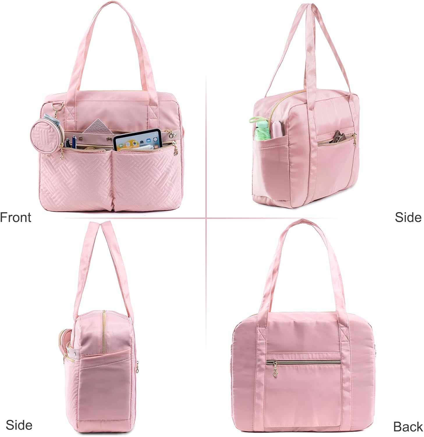 SFYBYHEART Teacher Tote Bags for Work Women, Large Teacher Bag with Laptop Compartment, Nursing Tote Bag, Utility Bag - Image 6