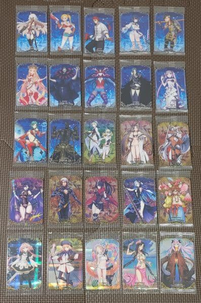 FGO ウエハース第10弾　全25種　フルコンプ　（L） Amazon.co.jp: FGO fate grand order ウエハース10 全25種 コンプ