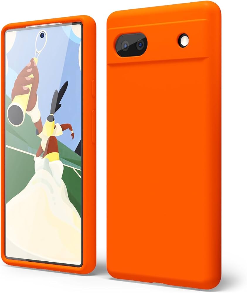 Amazon.com: oakxco for Google Pixel 6A Phone Case Liquid Silicone