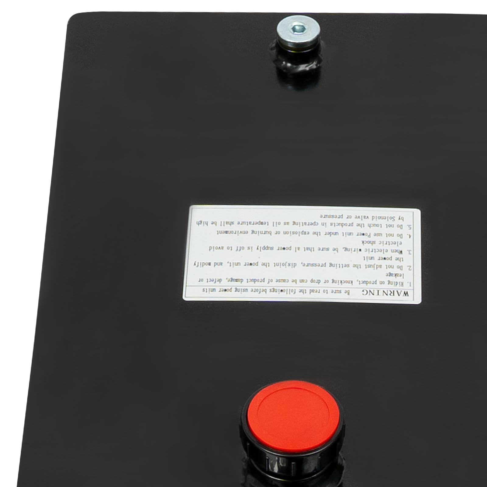 Hydraulic Pump, 15 Quart Hydraulic Pump Single Acting Hydraulic Power Unit, Hydraulic Pump w/Wired Handle for Trailer Truck Car Lifting