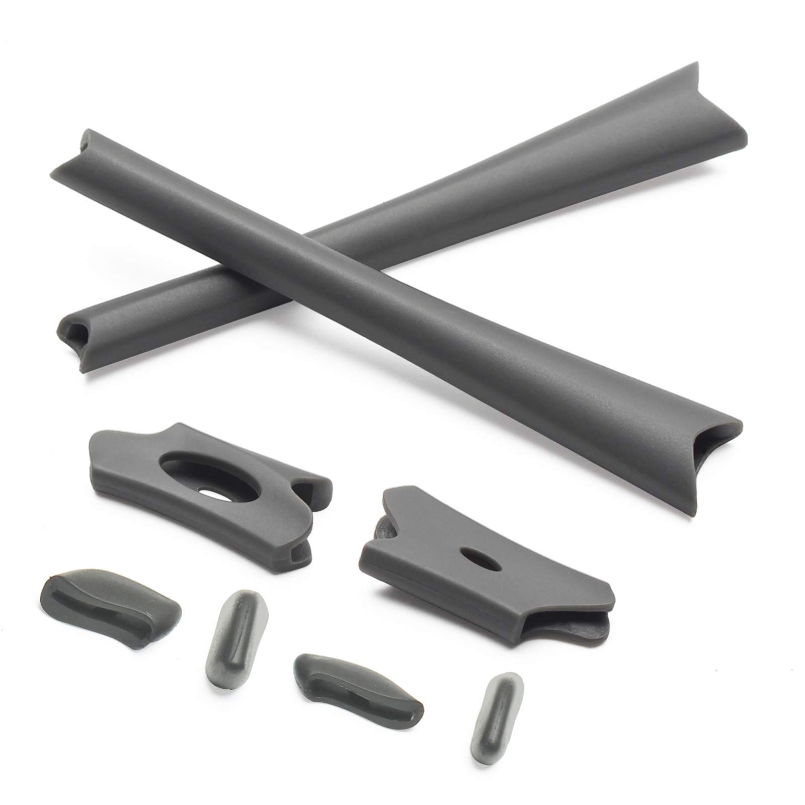 PapaVivaReplacement Nose Pieces & Ear Socks Rubber Kits for Oakley Flak Jacket OO9008/Flak Jacket XLJ OO9009