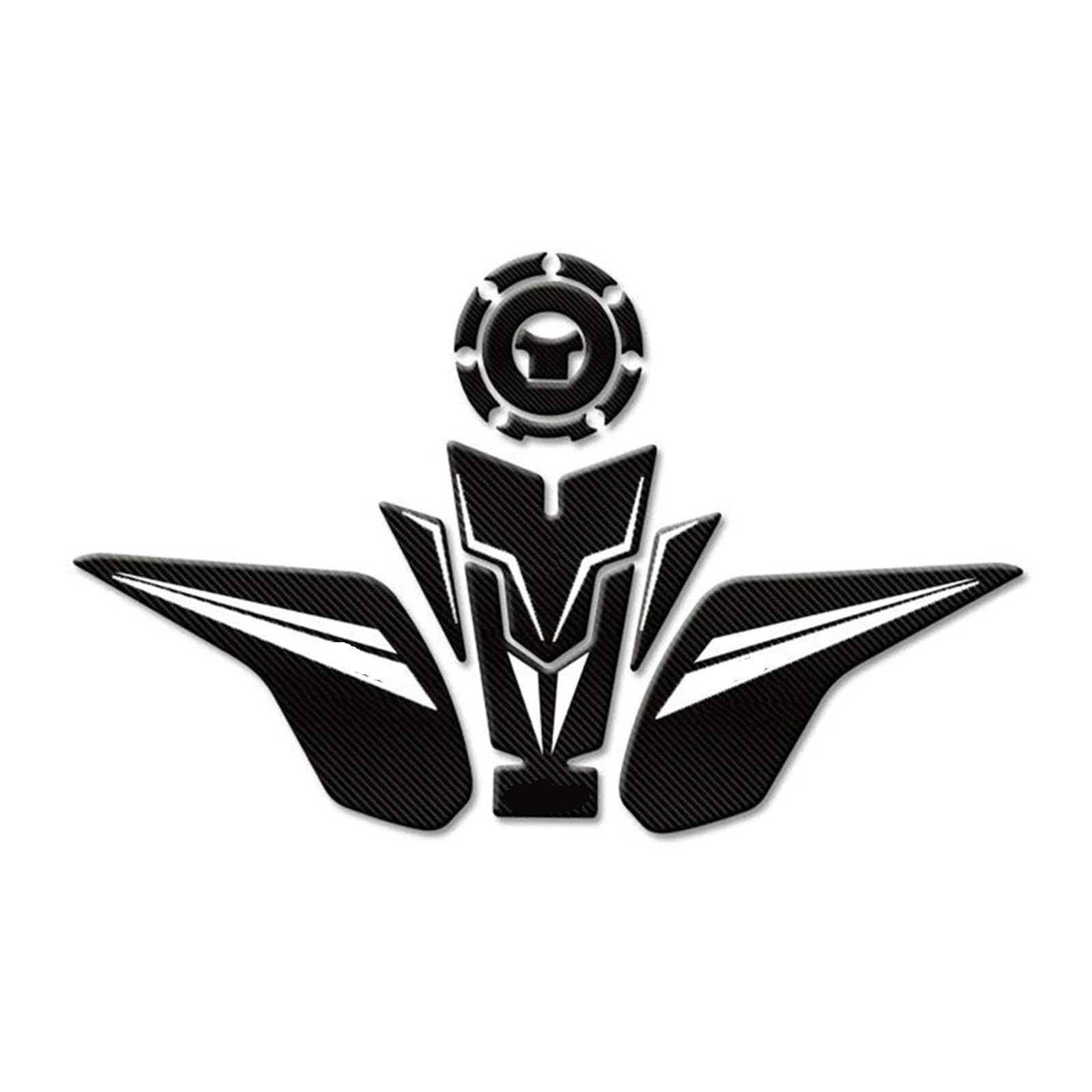 Coussinets antidérapants pour réservoir de moto Honda CB400F 2024 - 6