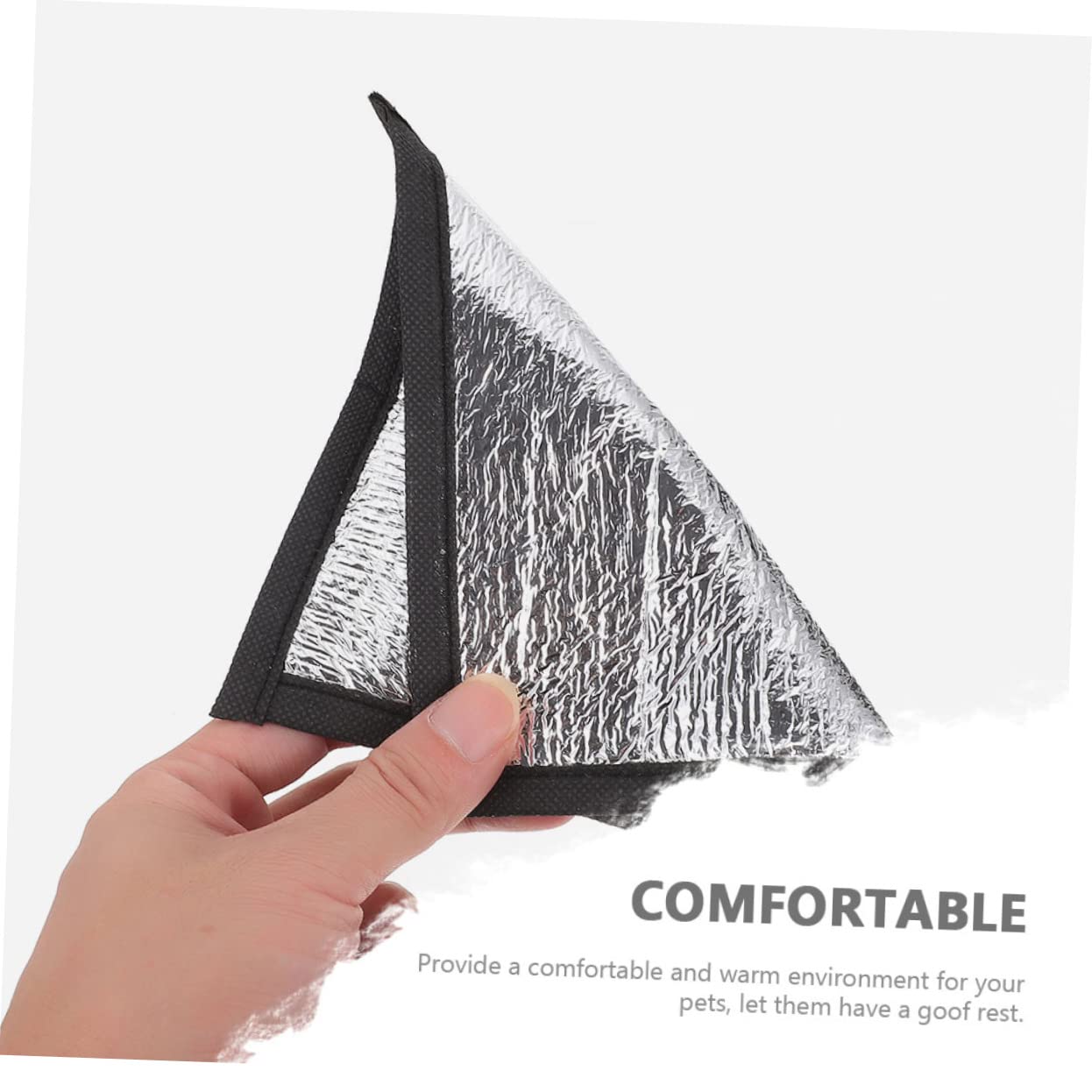 Hemoton Small Reptile Heat Mat Insulation Pad Reflective Film for Lizards Turtles Crabs