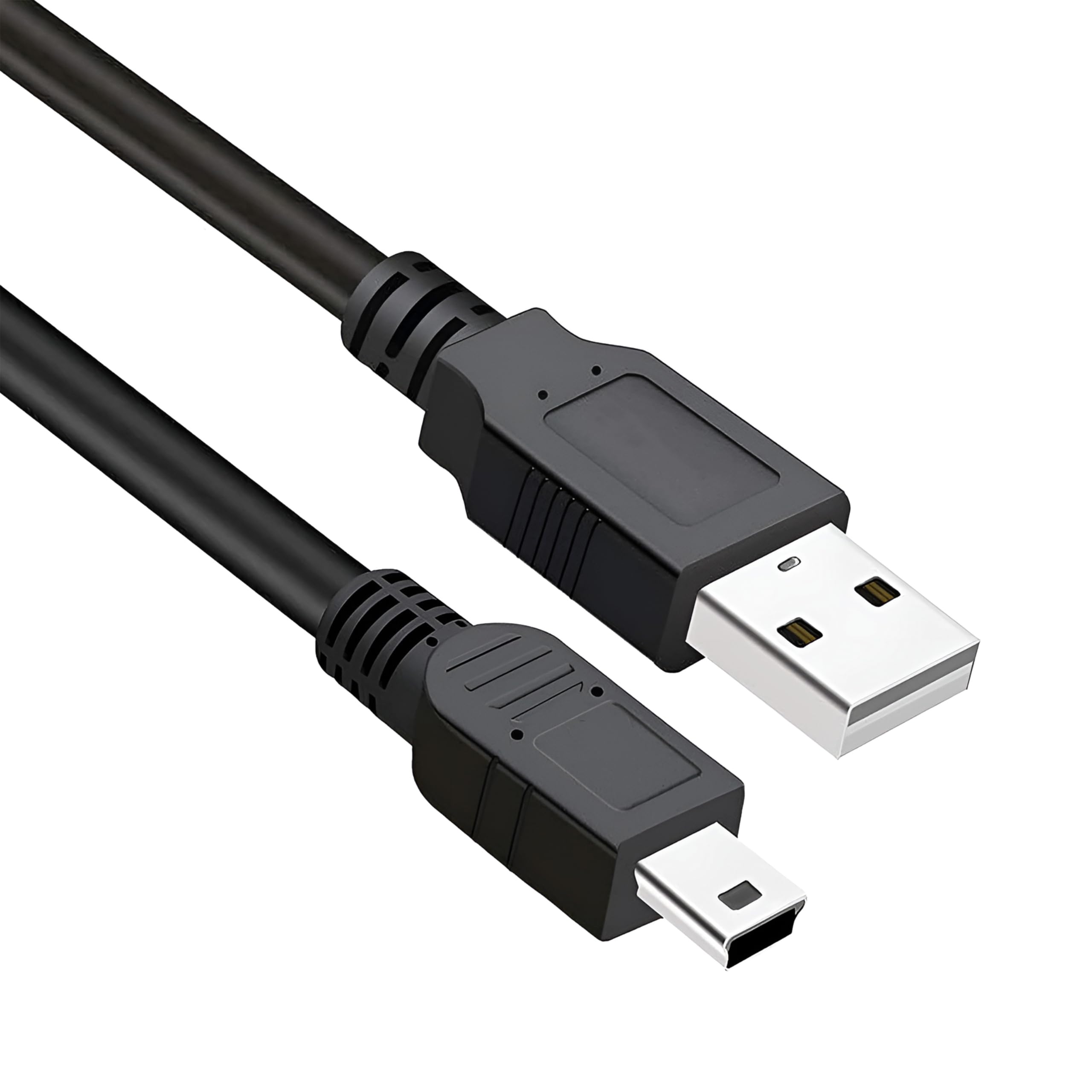 Storite 60Cm Usb 2.0 A To Mini 5 Pin B Cable For External Hdds/Camera/Card Readers, Black-image-20