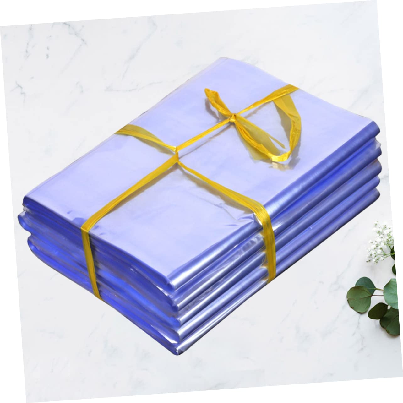 MUCKLILY Shoe Shrink Wrap Bags for Ing 100pcs Heat Shrinkable Film Laminating Film for Shoes Material