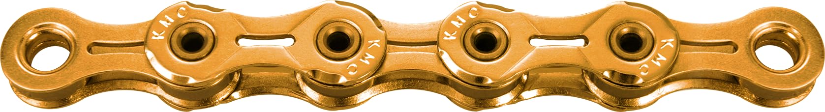 KMC X11SL Waxed 11 Speed Chain, Ti-N Gold, 118 Link
