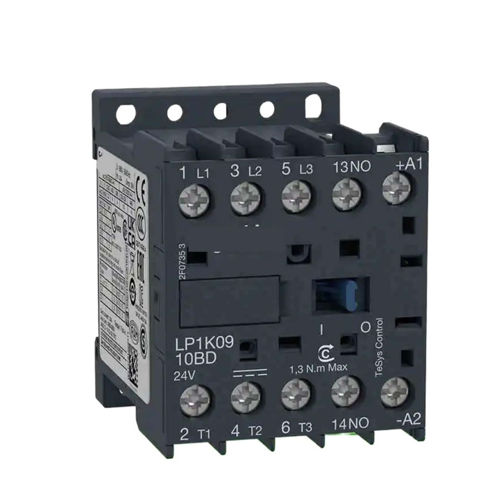 Relais de commande LP4K0910BW3 mini contacteur et inverseur bobine