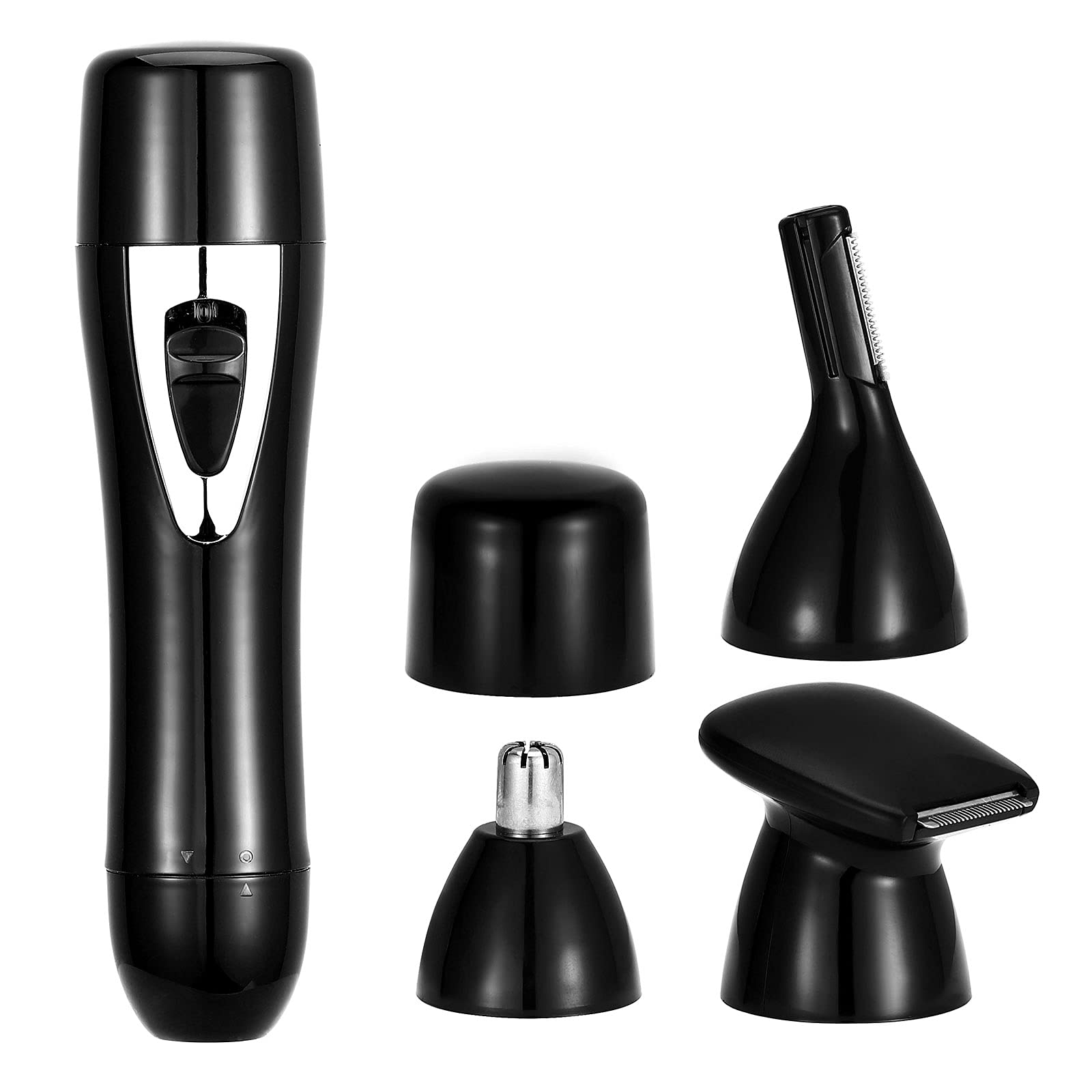 ELEKING with USB Rechargeable Female Eyebrow and Facial Hair Remover, 4 in 1 Eyebrow Razor and Painless Hair Removerk.Suitable for Female and Male Facial Hair Removal