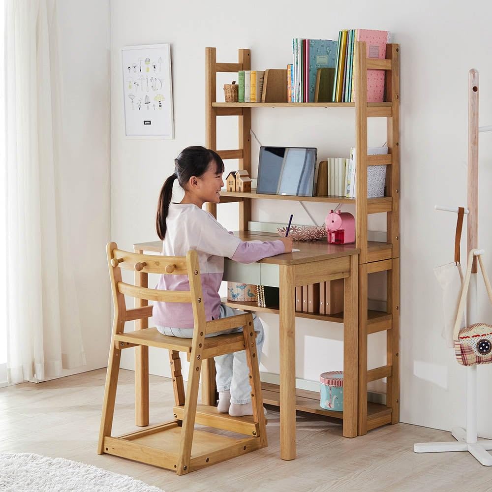 Amazon | [ベルメゾン] 学習机 連結できる 配色デザイン デスク 子ども 