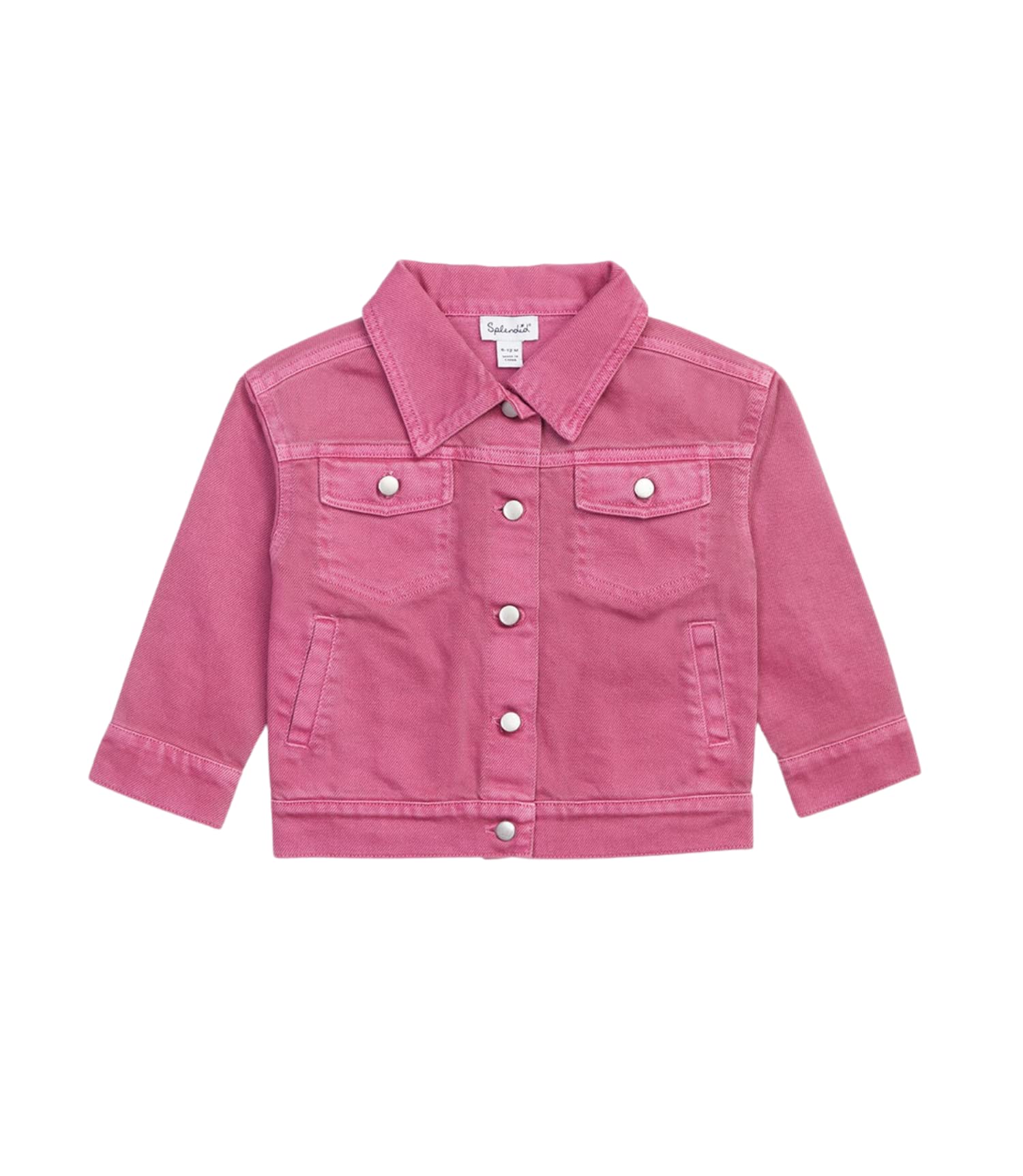 SplendidBaby Girls' Berry Denim Jacket