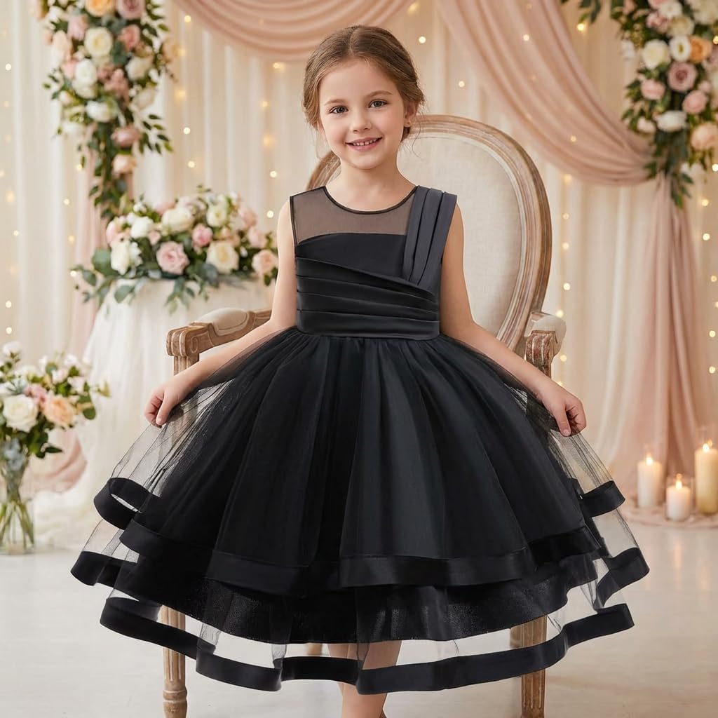 TUIJI Girls Wedding Prom Pageant Birthday Party Formal Dress