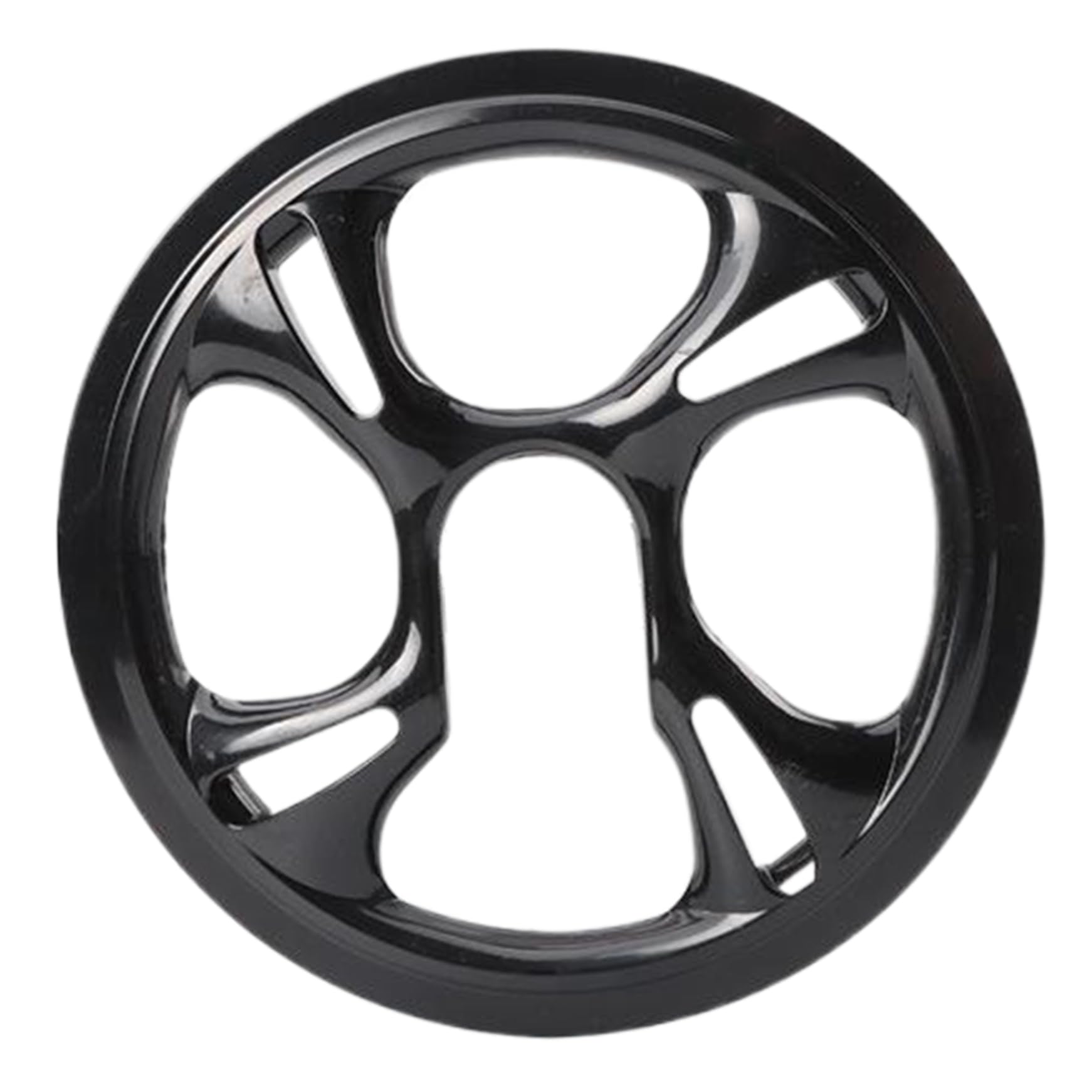 Copricatena per Bici, Copricatena in plastica per Bici a 4 Fori 48 Denti, Pratico Protettore Universale per la Maggior Parte delle Biciclette, Mountain Bike, Protezione per Strada Cittadina