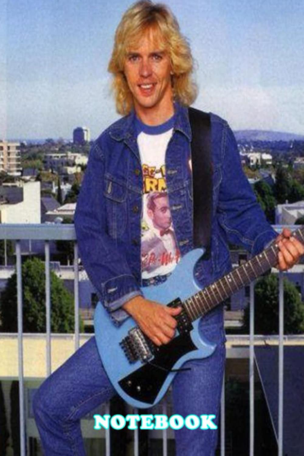 Notebook : Tommy Shaw Styx Rock band Daily Planner Notebook - Thankgiving Notebook for School home or Work #202