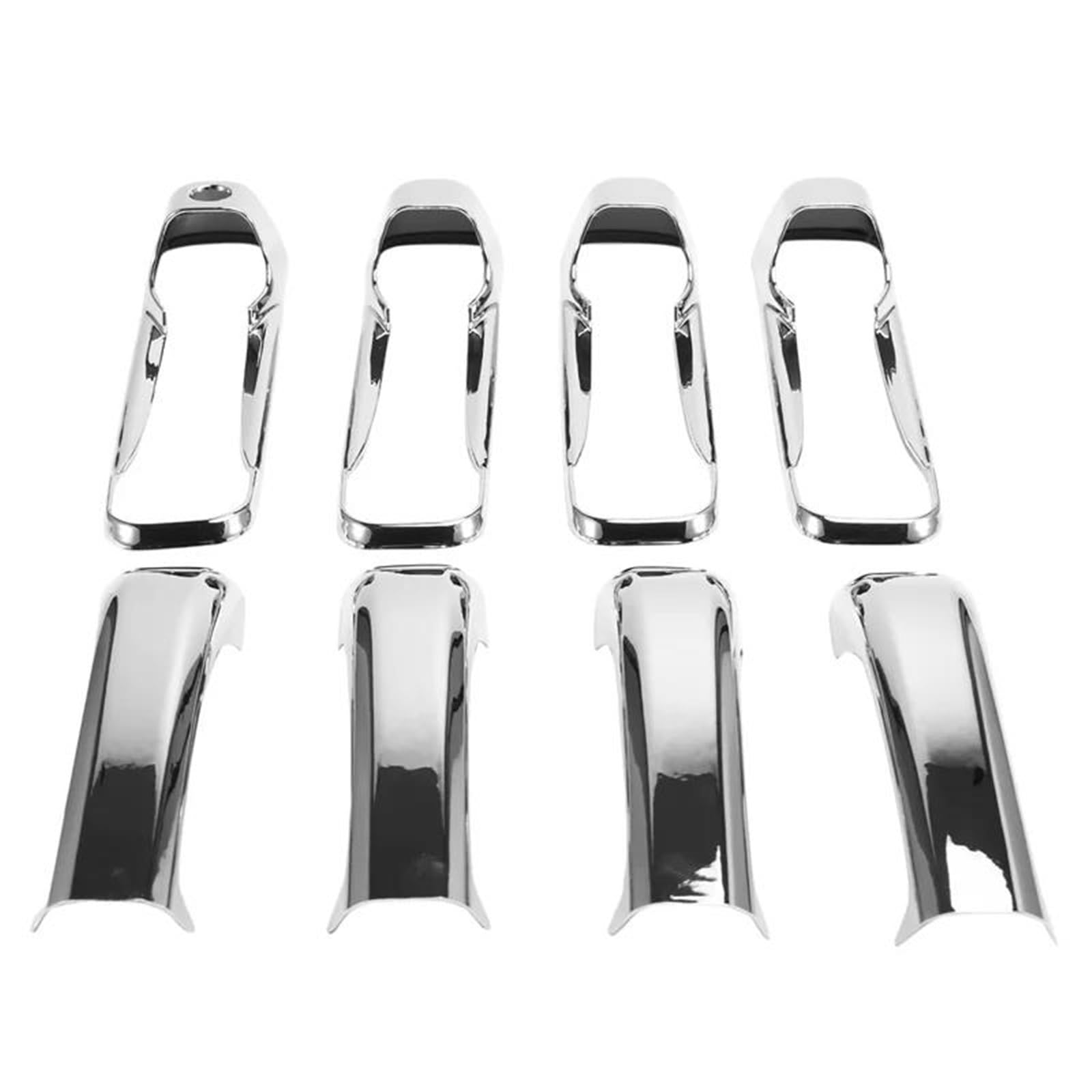 YSDSLS Car Door Handle Cover Exterior Door Handle Trim for Ram 1500 2017-2010