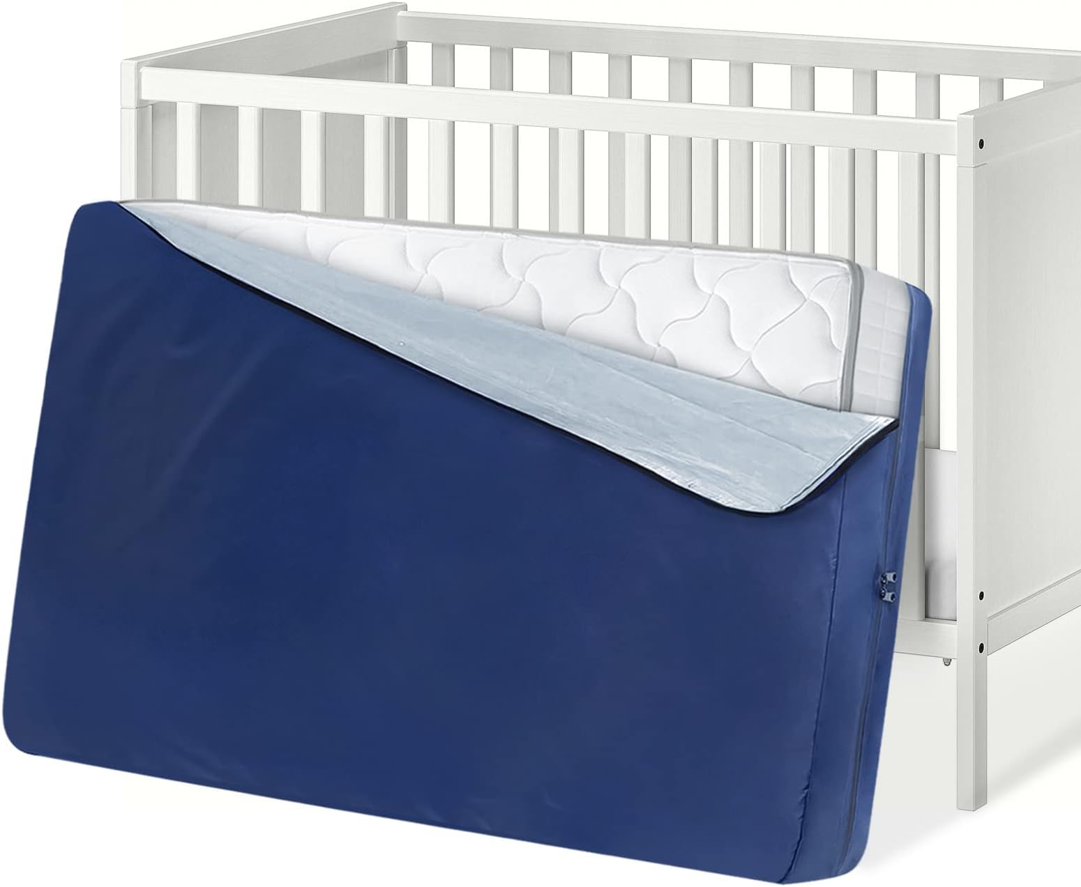 Hulsky Crib Mattress Storage Bag 4 Mil Heavy Duty Crib