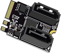 Vista 11 de NFHK Mini PCI-E PCI Express a SATA 3.0 adaptador de cuatro puertos convertidor 6Gbps tarjeta de extensión de disco duro para SSD
