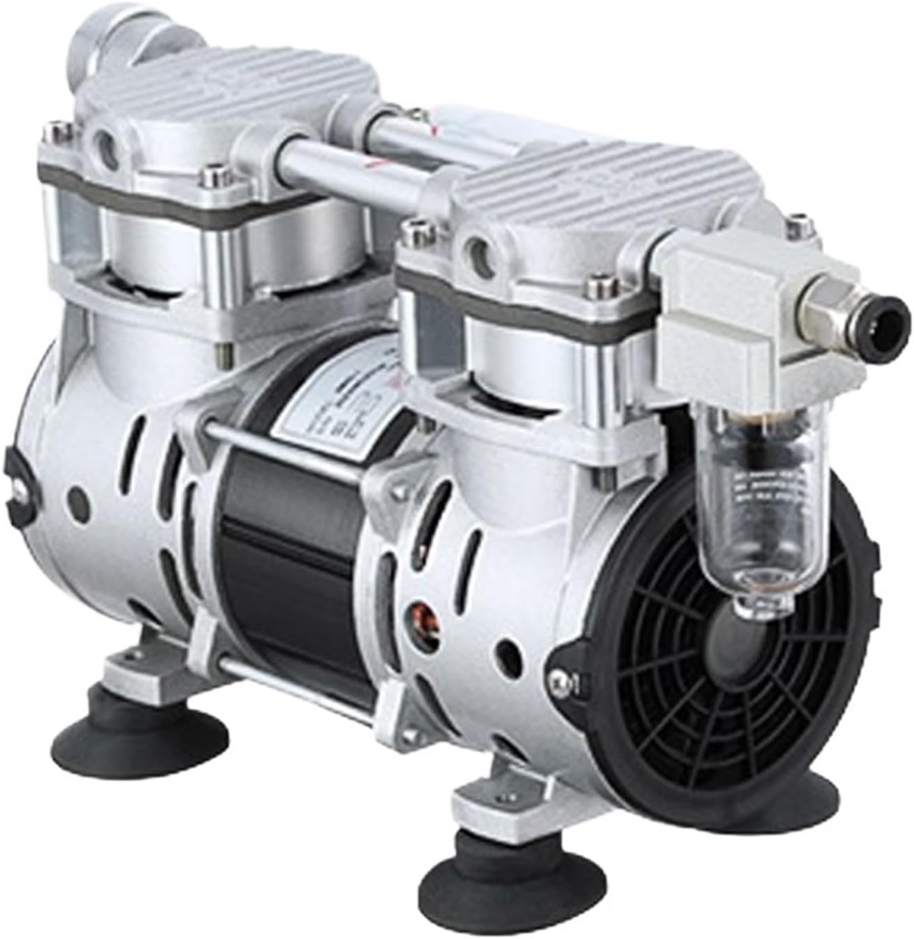 1pc 220V Small Oil-Free Silent Vacuum Pump Pumping Laboratory Vacuum Pump Negative Pressure Air Pump(650H-45L-98Kpa)