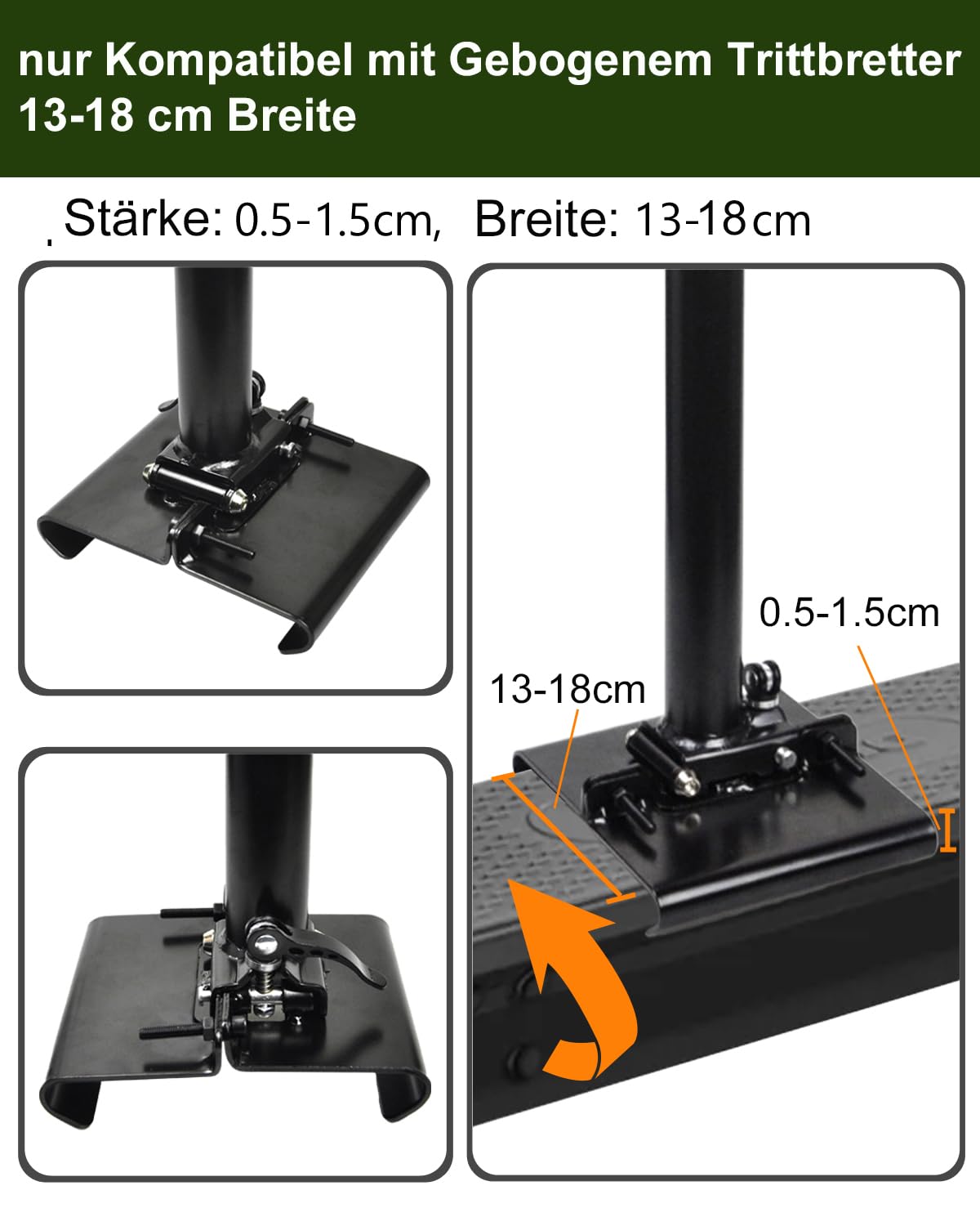 Asiento de scooter eléctrico solo compatible con estribo curvado de 13 – 18 cm de ancho, sillín acolchado, plegable, resistente a los golpes, altura ajustable de 55 – 68 cm, patinete para adultos e