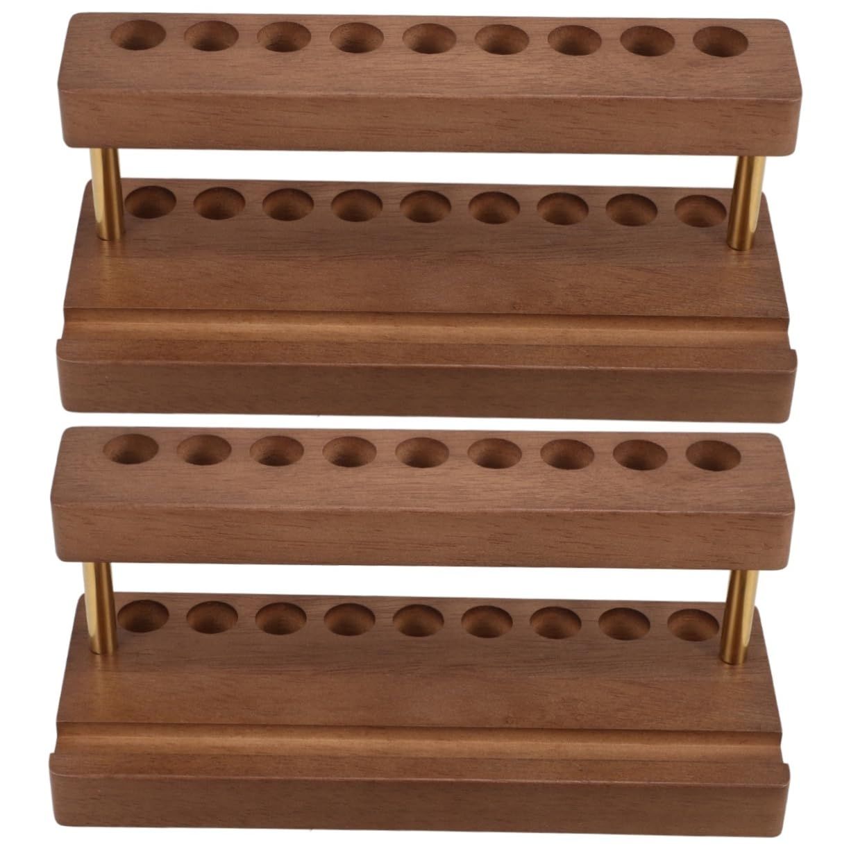 2stücke Praktischer Stift-Organizer Mit Pinselhalter Für Kreative Kunst Und Malutensilien Eleganter Tischständer Für Bleistifte Pinsel Und Farben Für Büro Und Atelier