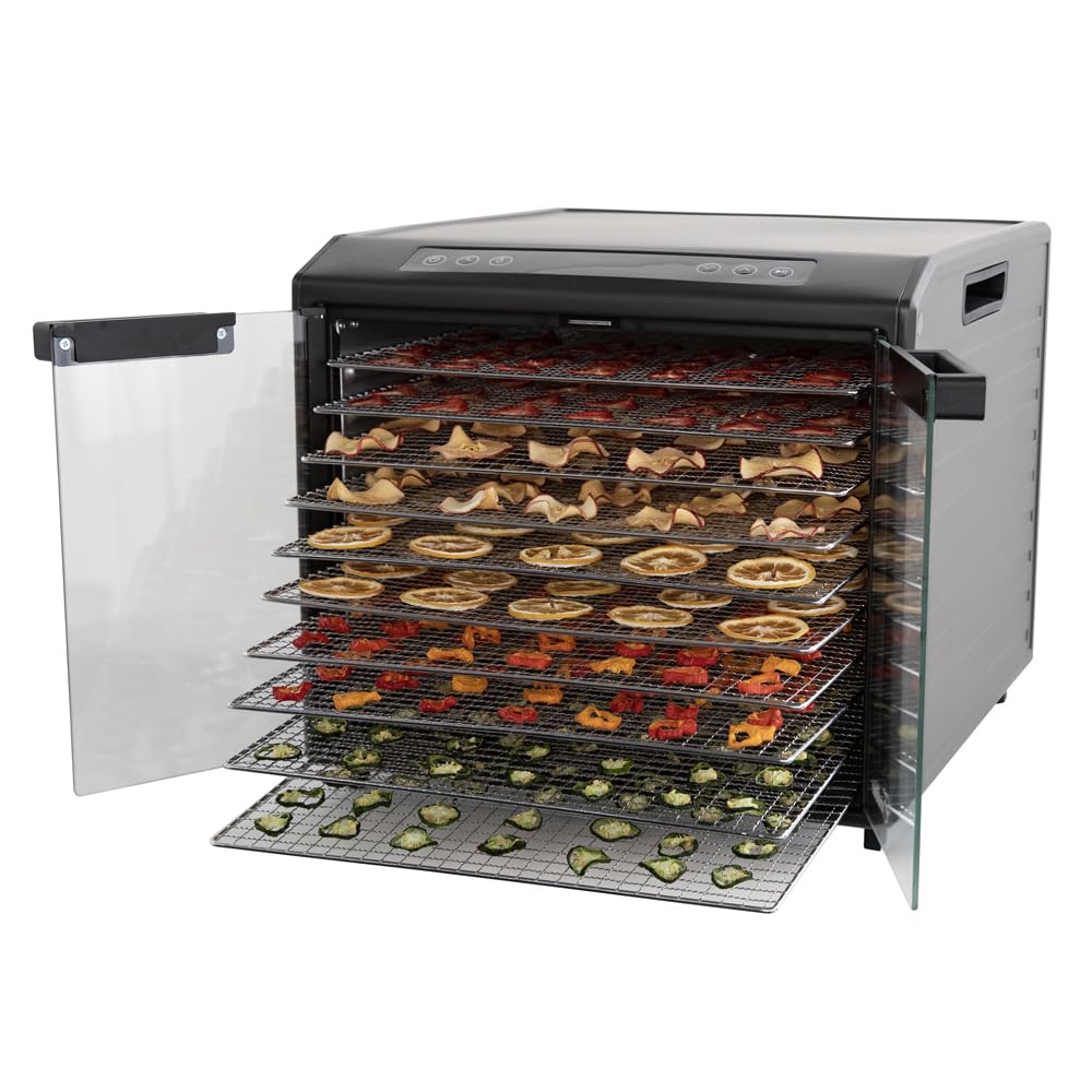 Déshydrateur Excalibur Sélect 10 plateaux Inox - DH10SCSS13