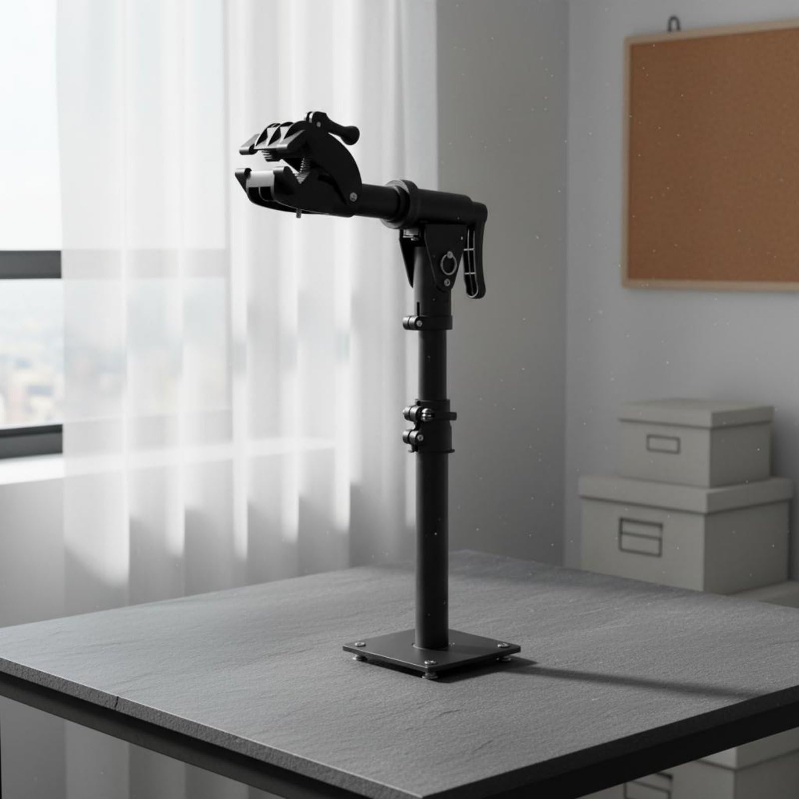 Soporte Giratorio 360 Grados Antideslizante Caballete Ajustable Bici Material Caballete Giratorio 360 para Casa