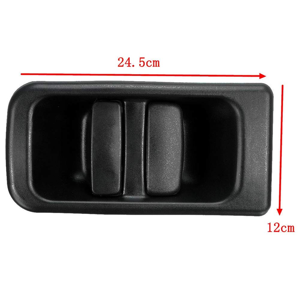 Poignée Porte Coulissante Passager Gauche – Compatible Opel Movano / Renault Master 1998-2010 – Noir