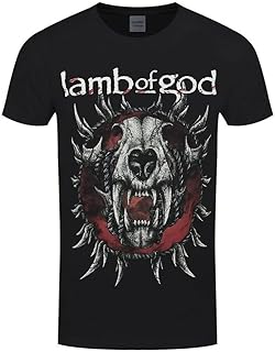 Lamb Of God Unisex Adult Radial Cotton T-Shirt