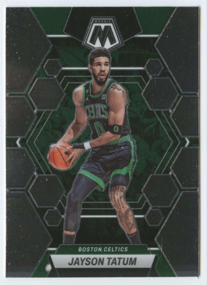 Amazon.com: 2022-23 Panini Mosaic #31 JAYSON TATUM Boston