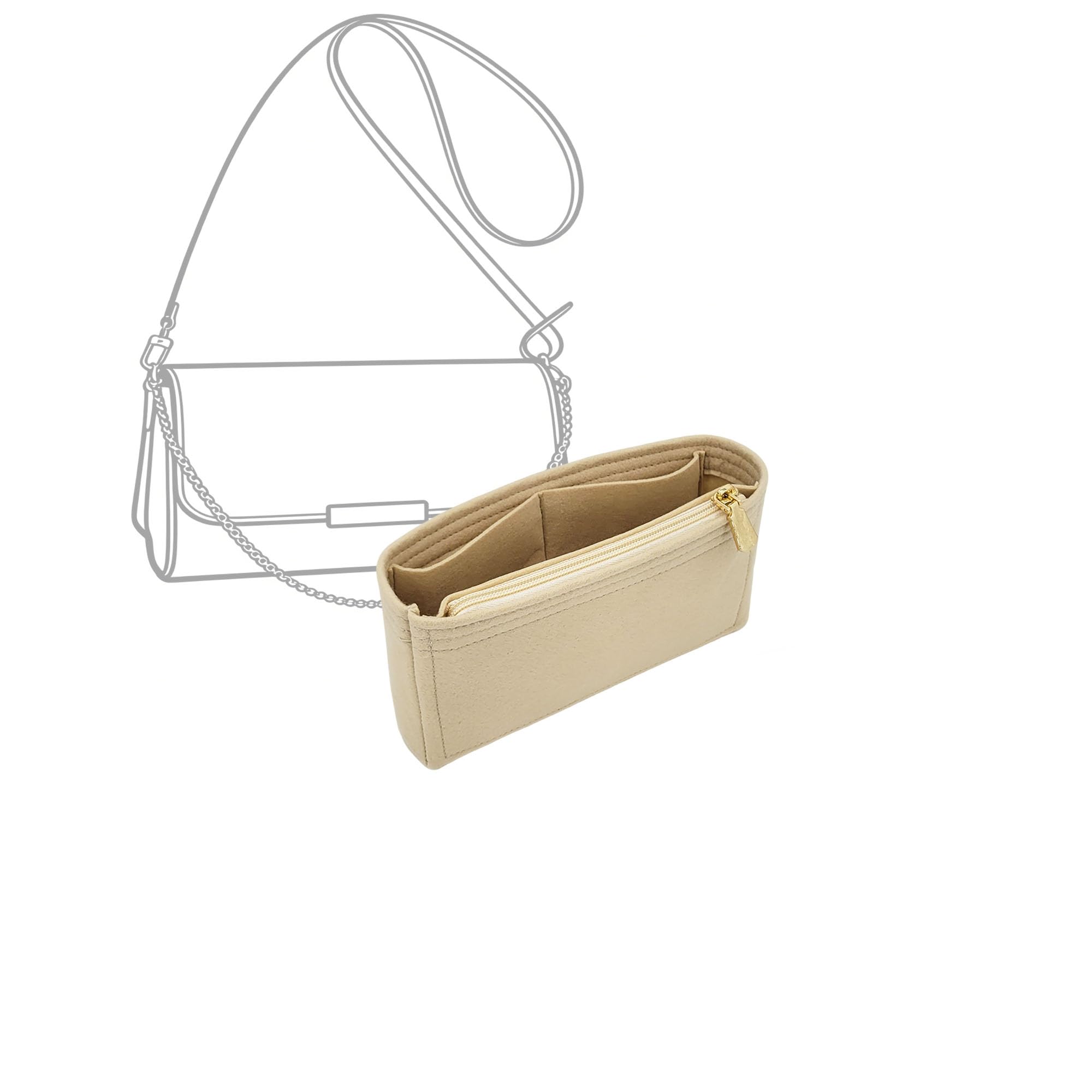 KMKaiMao Purse Organizer for lv favorite,lv favorite PM/MM Organizer Insert