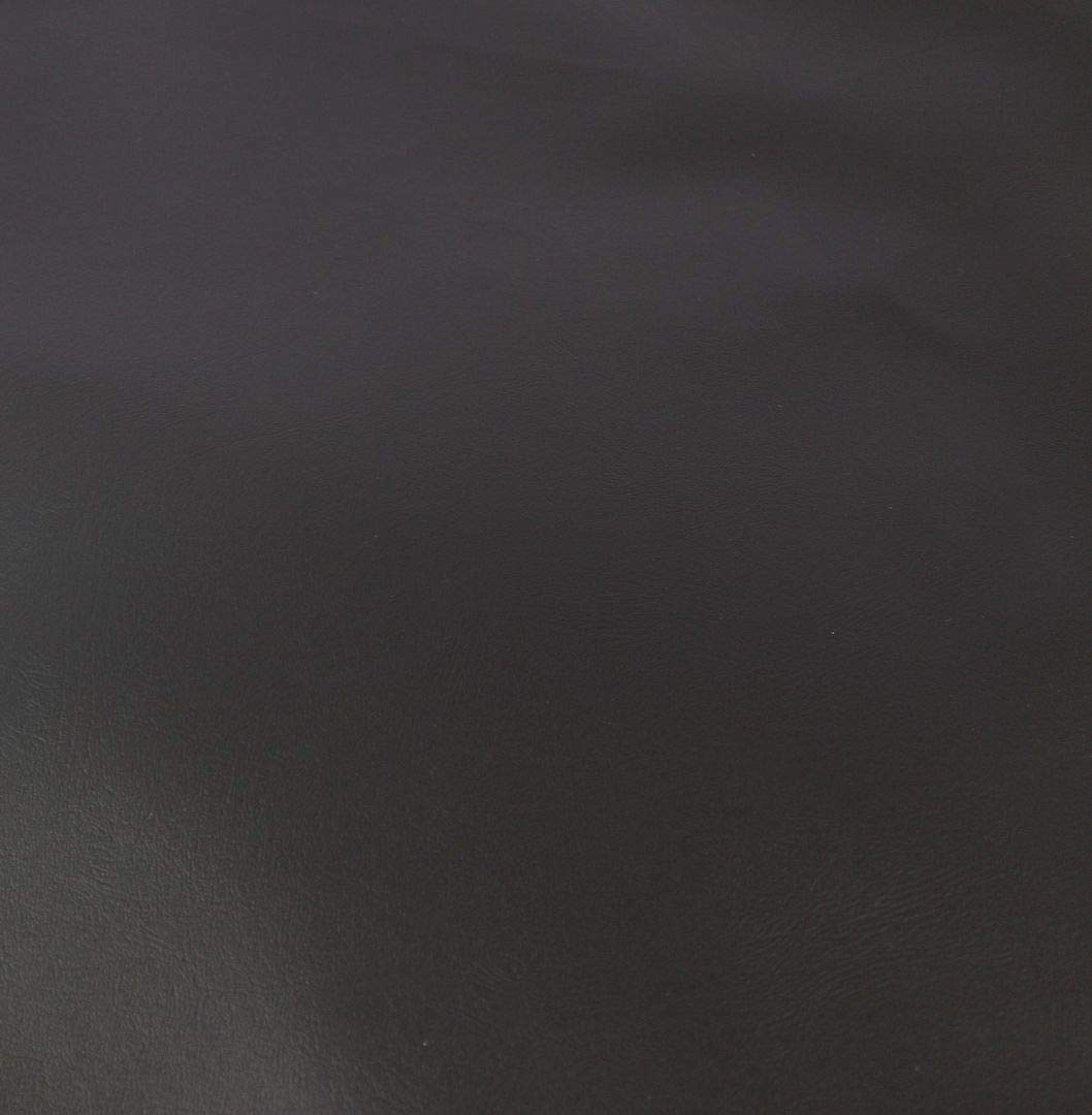 Mybecca Schwarzes, wetterfestes Kunstleder-Finish, Marinevynil-Stoff, ca. 1,5 m x 137 cm.