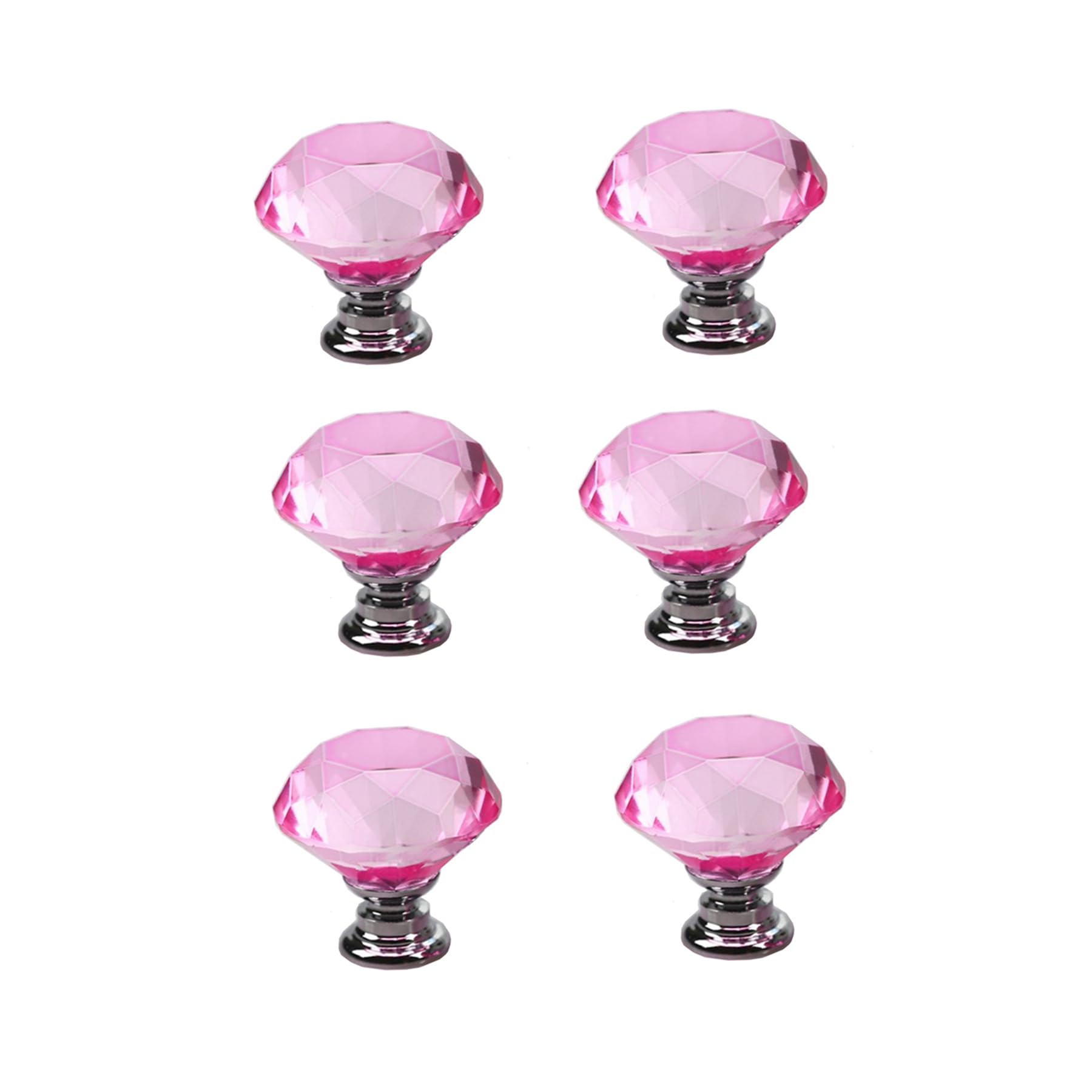 Boutons de tiroir en cristal 40mm pour rénover facilement une commode