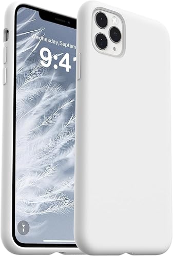 Vista 24 de AOTESIER Funda compatible con iPhone 11 Pro Max, silicona de alta calidad [protección militar contra caídas]