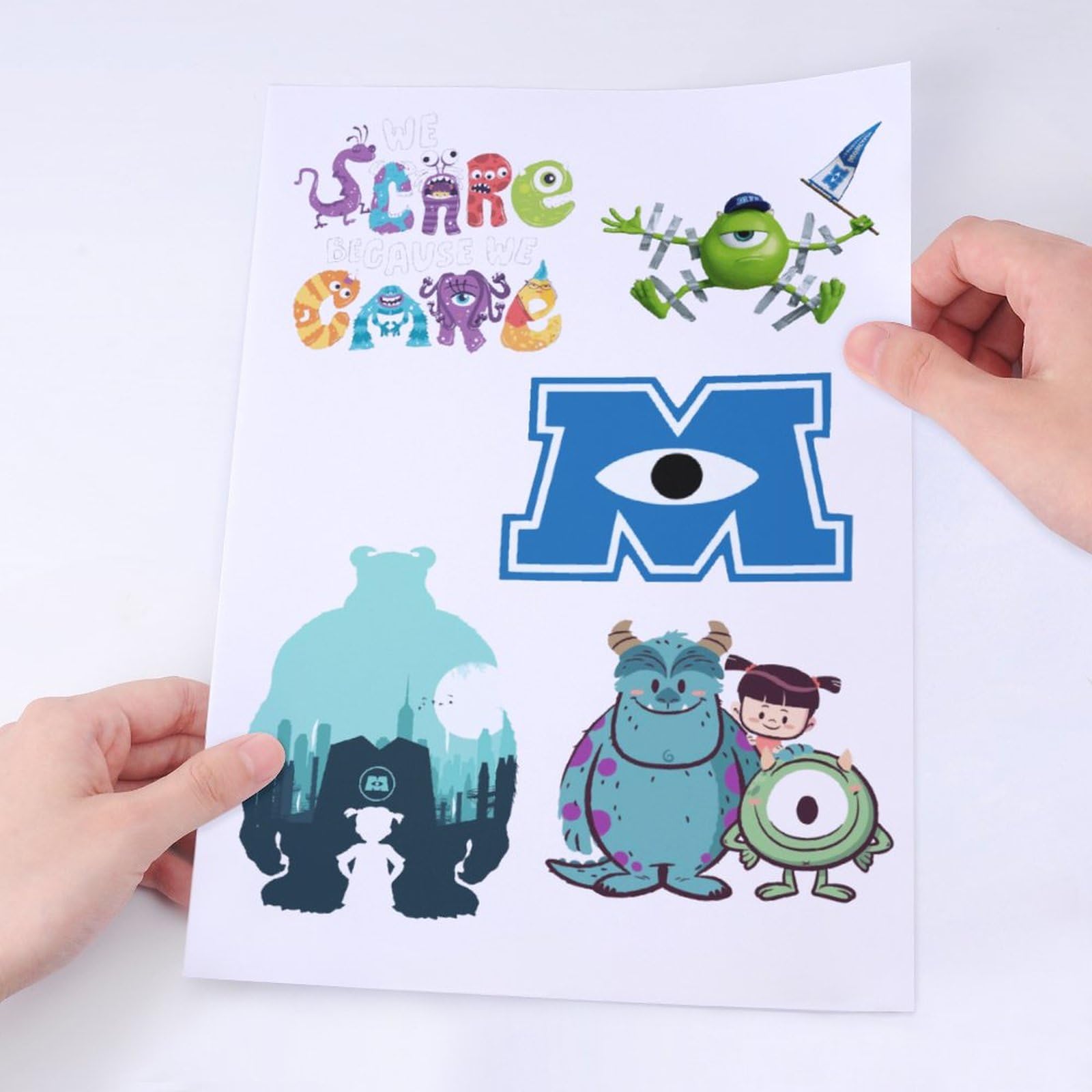 Amazon.co.jp: ステッカーセット モンスターズ・インク モンスターズ