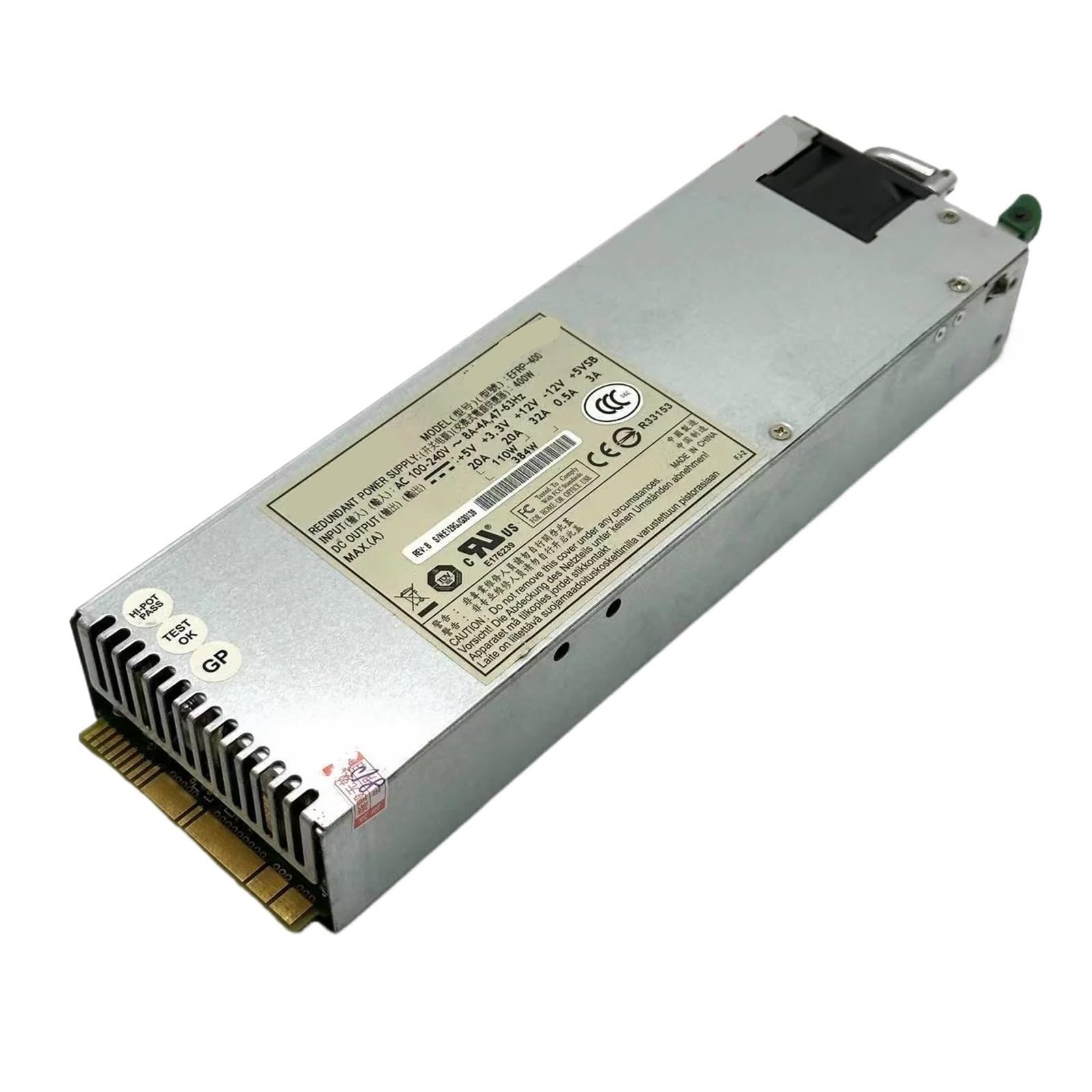CLBSWYEJK EFRP-400 36001229 36001058 Server Power Supply 400W