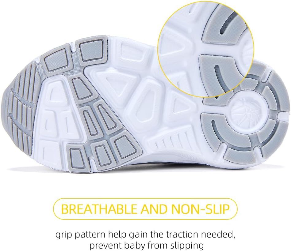 BMCiTYBM Toddler Girls Boys Walking Shoes Baby Infant Sneakers for Outdoor