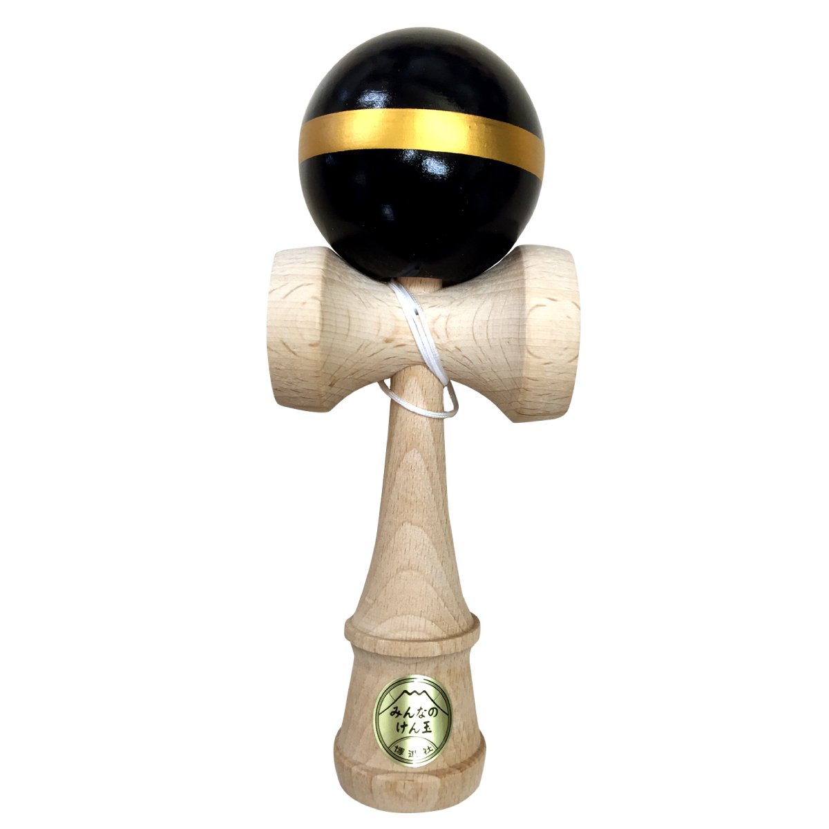 Kendama Everyone of Fuji Beech Gold Band