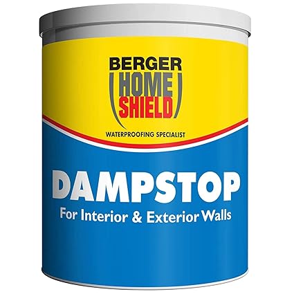Berger Paints Home Shield Damp Stop (White, 5 Kg)