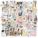 Produktbild BLOUR 50PCS niedlichen Cartoon Alpaka Lama Tier Aufkleber Aufkleber für Sammelalbum Briefpapier Laptop Telefon Gitarre Koffer Mädchen Aufkleber