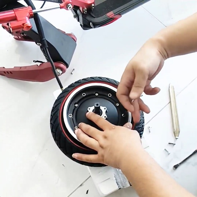 Xiaoki Camera d'Aria per Pneumatici Senza Camera d'Aria 10 × 3 per Scooter elettrici
