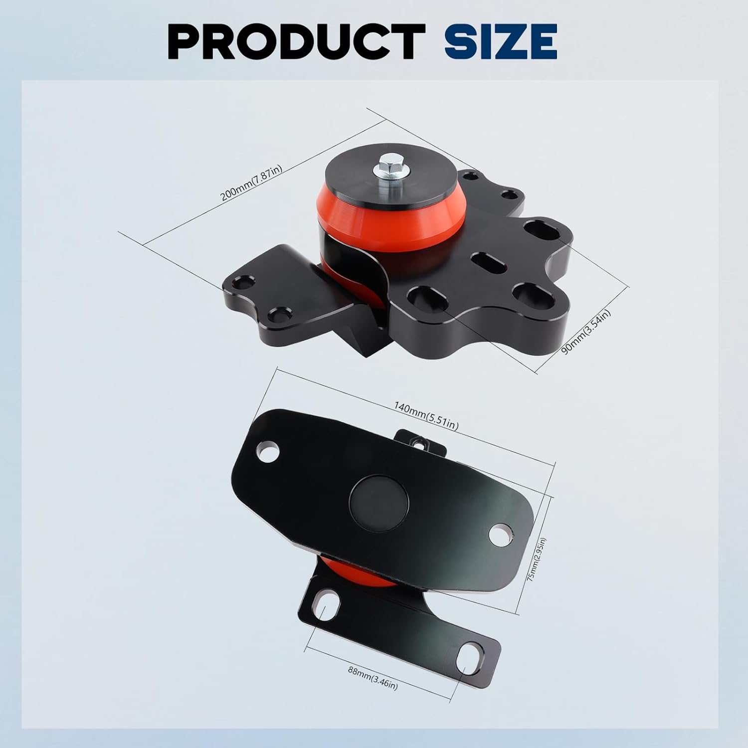 Transmission Engine Mounts Compatible with VW Jetta 05-13 Audi A3 2.0 MK5 MK6 Golf GTI R 2.5