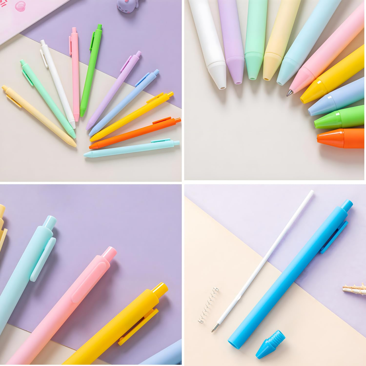 Stylo Personnalisé avec Nom Logo Text Gravé pour Réunion Entreprise Église Mariage 100 Pcs rose
