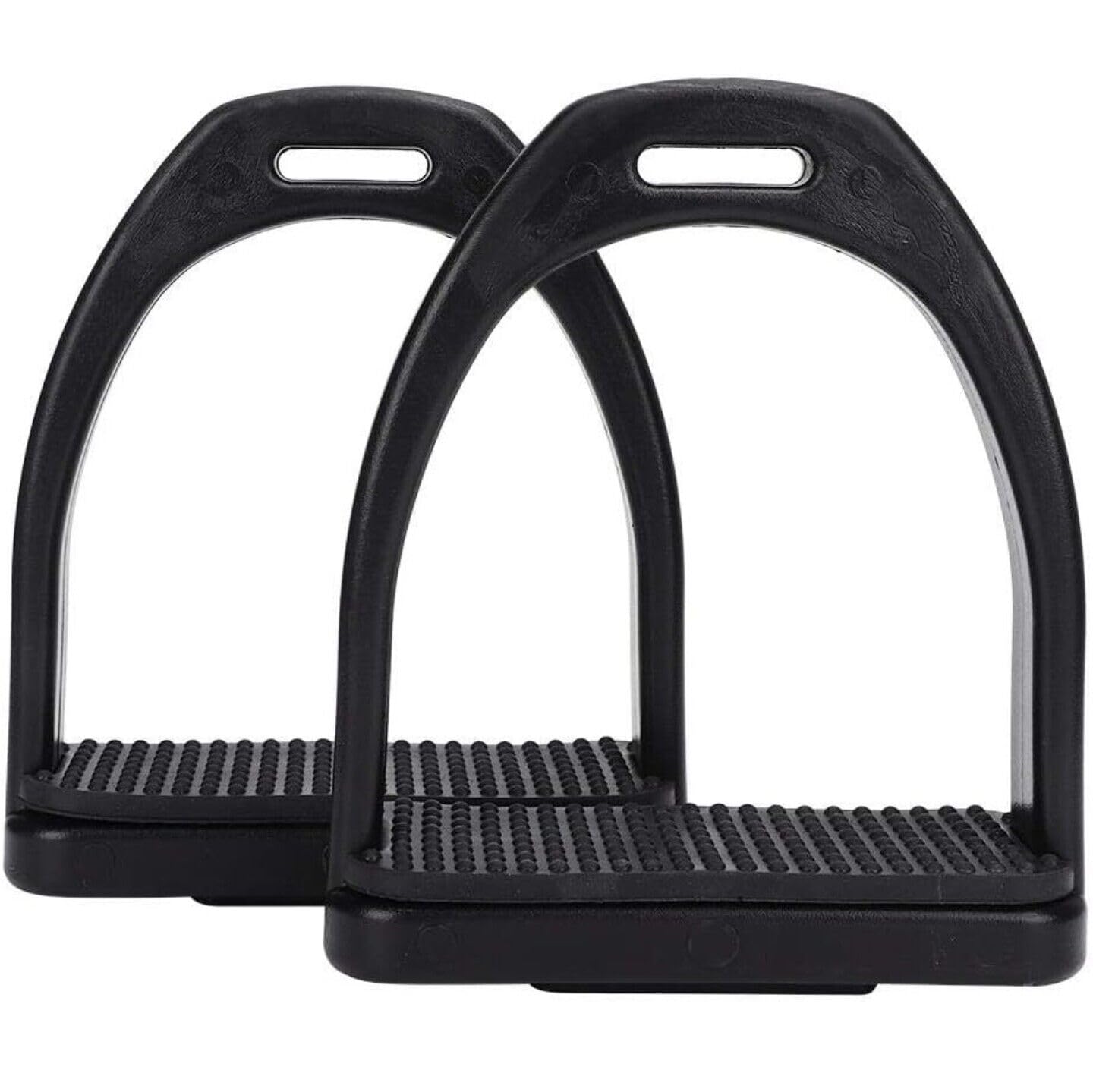Black Plastics Stirrups with Non Slip Rubber Pads (B0CTMH3NG1) Amazon Price History, Amazon Price Tracker