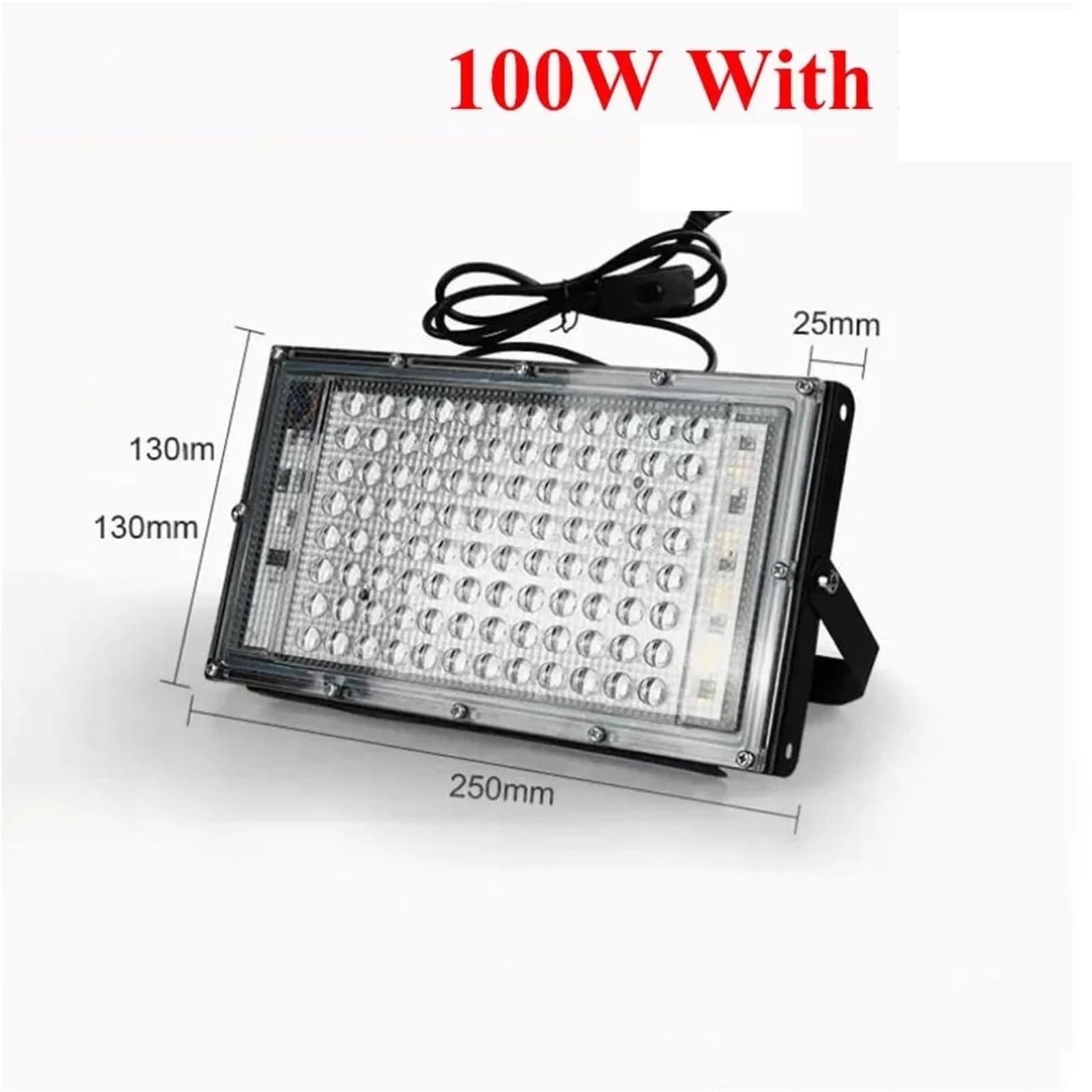Światło żywiczne UV, Lampa utwardzająca UV 50W 300W UV 395nm Klej UV Drukowanie Natryskowe Malowanie Żywica Tusz Utwardzanie Żywicy(100W)