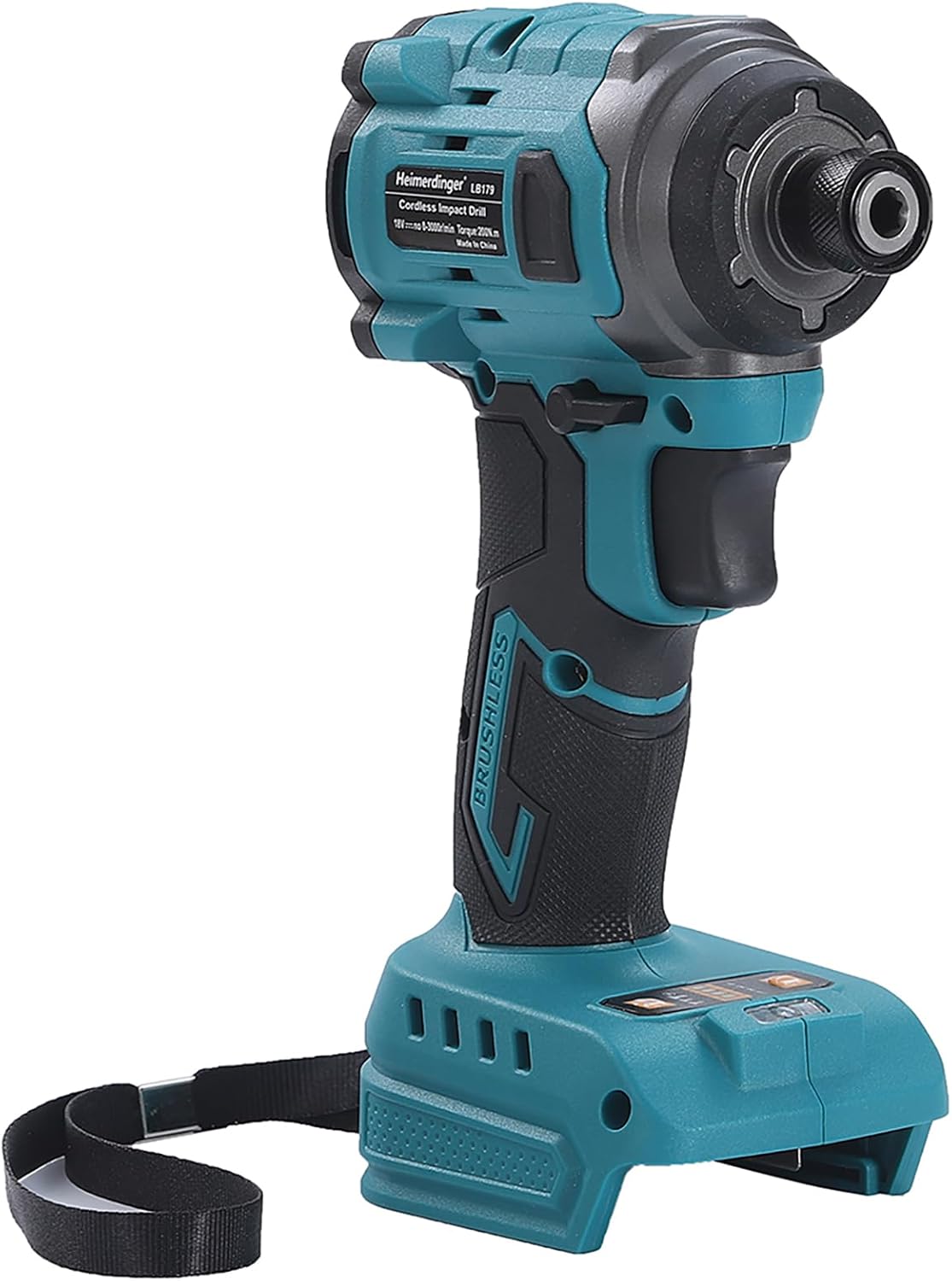 1/4” Hex Electric Impact Driver/Drill for Makita 18V Battery,1947 In-lbs (220N.m) Max Torque,4 Speeds Cordless Impact Screwdriver for DIY